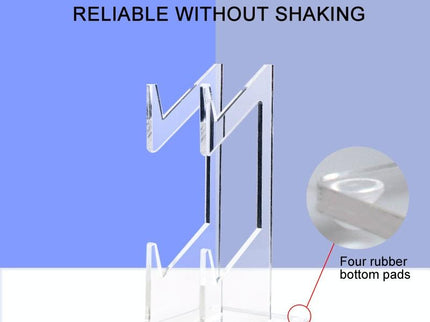 Transparent Acrylic Double Layer Game Handle Storage Bracket For Ps4 / Ps5 / Ps3-1915196860662943747