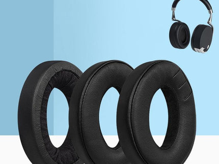Soft And Breathable Earphone Covers For Parrot Zik - Black 2 Pack-1915196962517422085