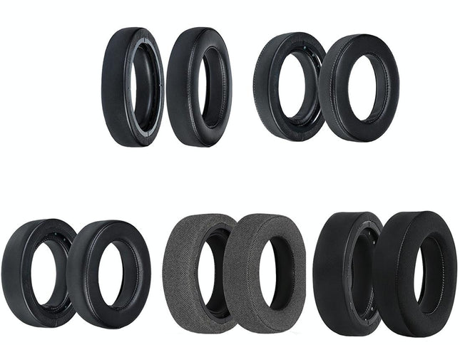 Soft Foam Headphone Covers For Corsair Hs60 / 50 / 70 Pro - Black 2 Pack-1915197944403988481