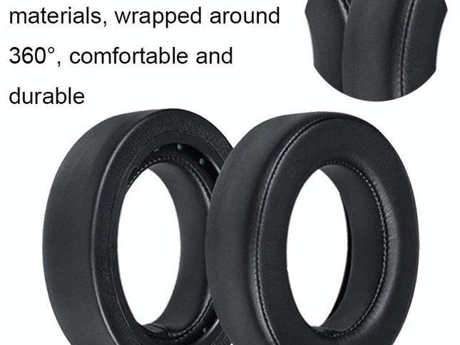 Soft Foam Headphone Covers For Corsair Hs60 / 50 / 70 Pro - Black 2 Pack-1915197944403988482