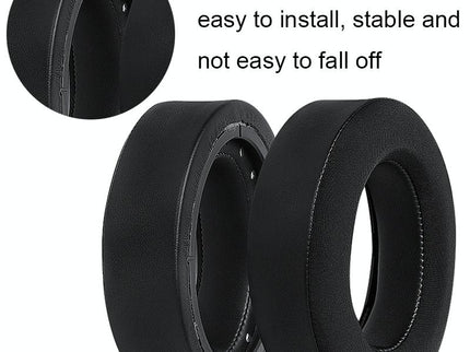 Soft Foam Headphone Covers For Corsair Hs60 / 50 / 70 Pro - Black Ice 2 Pack-1915197605973987331