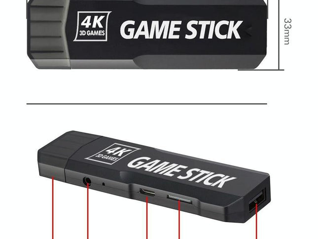 Wireless 4K Hd Tv Game Console With 30 000 Games - 64Gb Storage-1915197971817959426