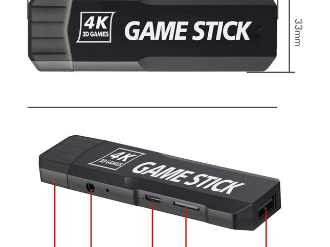 Wireless 4K Tv Game Console With 40K Games 128G Storage-1915197807367688194