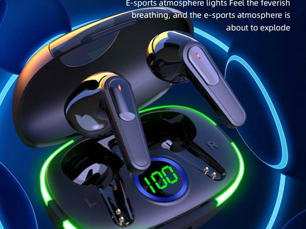 Wireless Tws Bluetooth Earphone With Noise Reduction For Sports And Gaming-1915198113891618819