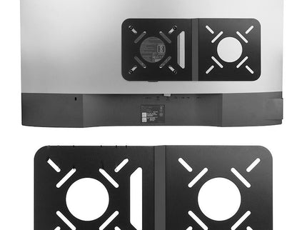 Universal Vesa Mount For Computer Monitor Router And Tablet - Black-1915197134177701894