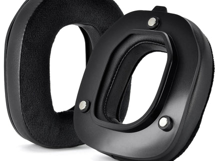 Logitech A50 Gen4 Headset Replacement Earmuffs - 2Pcs Leather & Velvet-1922443448191946758