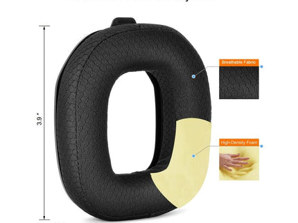 Logitech A50 Gen4 Headset Replacement - 2 Velvet Earmuffs-1922443395201110018