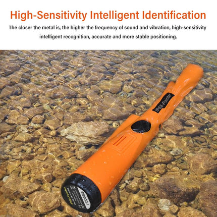 Waterproof Handheld Metal Detector With Positioning Stick - Ip68-1962691926423638021