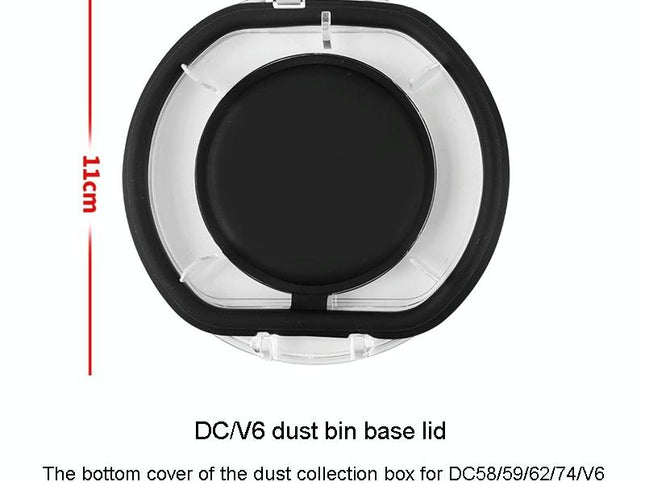 Dyson V6 Vacuum Dust Bin Lid - Replacement Accessory-1915198351775764481