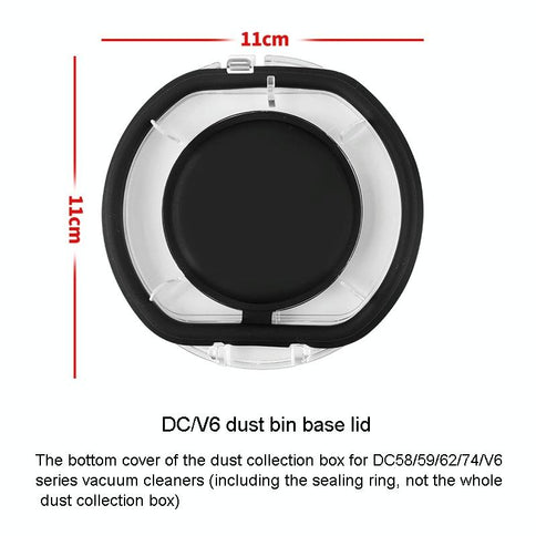 Dyson V6 Vacuum Dust Bin Lid - Replacement Accessory-1915198351775764481