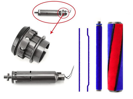 Soft Roller Head For Dyson V6-V11 Motor Bearing Vacuum Cleaner Parts-1915197615130152962