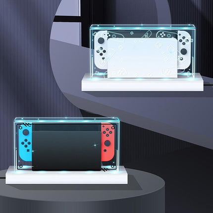 Nintendo Switch Oled Display Base With Luminous Light - Compact And Stylish-1922443459218771969