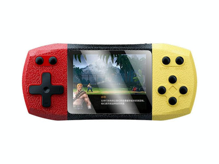 Large Screen Pocket Console - 620 Games - Single Player - 3 Inch Screen - Red / Yellow-1915198086586699782
