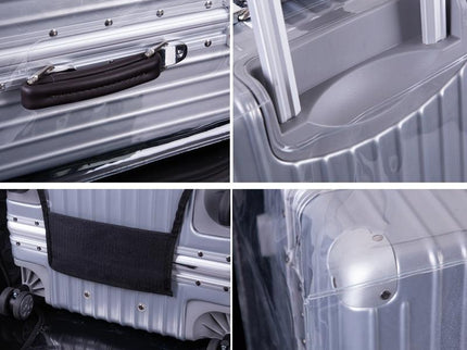Waterproof Transparent Pvc Trolley Suitcase Cover - 20 Inch Rimless-1915198322998644741