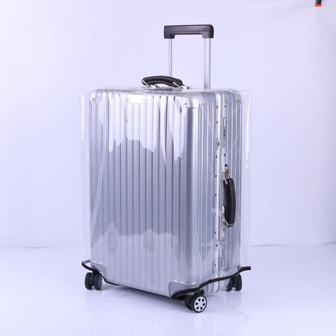 Waterproof Transparent Pvc Trolley Suitcase Cover - 22 Inch Rimless-1915198136142401537