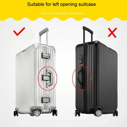 Waterproof Pvc Trolley Suitcase Cover - 26 Inch Rimless Transparent Dustproof-1915197824274927620