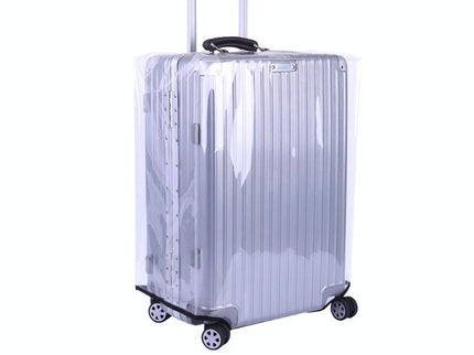 Waterproof Pvc Trolley Suitcase Cover - 26 Inch Rimless Transparent Dustproof-1915197824274927622