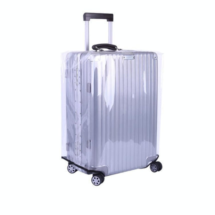 Waterproof Pvc Trolley Suitcase Cover - 26 Inch Rimless Transparent Dustproof-1915197824274927622
