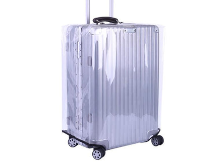Waterproof Pvc Trolley Suitcase Cover - 28 Inch Rimless Transparent Dustproof-1915197639385812998