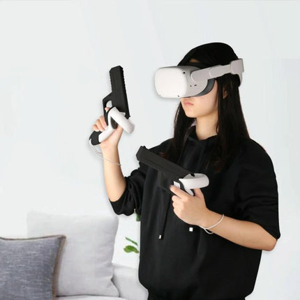 Pair Of Durable Vr Controller Handles For Meta Quest 2-1922443388146290693