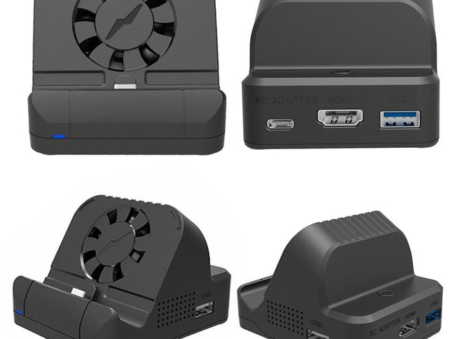 Switch Hdmi Converter With Cooling Fan And Charger-1915196850265264129
