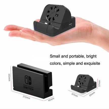 Switch Hdmi Converter With Cooling Fan And Charger-1915196850265264130
