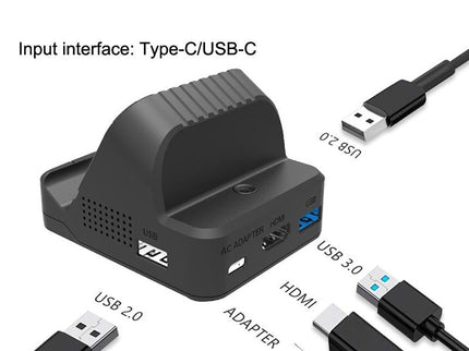 Switch Hdmi Converter With Cooling Fan And Charger-1915196850265264131
