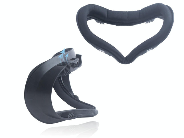 Anti-Sweat Eye Mask For Meta Quest 2 Vr Headset - Black-1922443386053332993