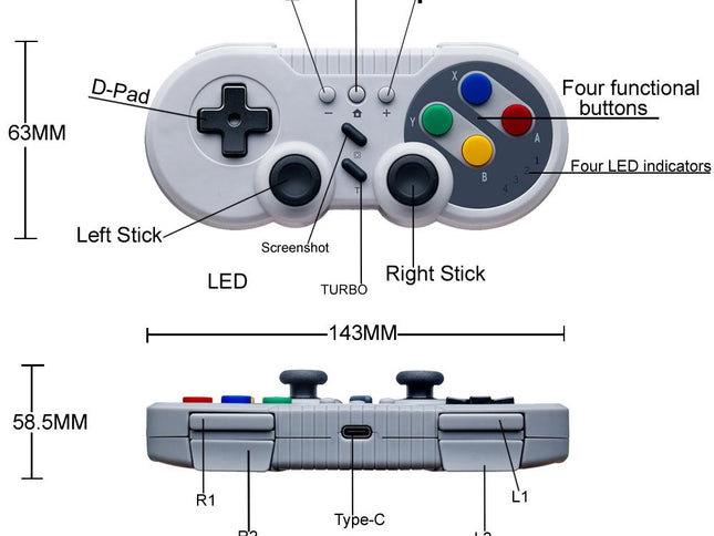 Mini Nintendo Switch Motion Controller - Wireless-1915197133796020226