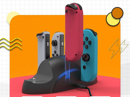 Versatile 6-In-1 Joycon Holder For Nintendo Switch-1915197468996407300