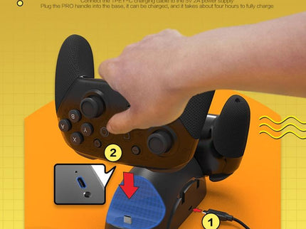 Versatile 6-In-1 Joycon Holder For Nintendo Switch-1915197468996407302