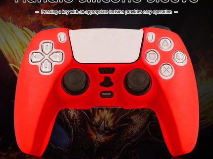 White Silicone Protective Cover For Ps5 Controller-1915198339054440452