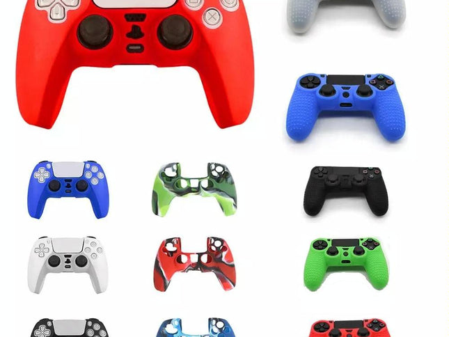 Red Silicone Protective Cover For Ps5 Controller-1943465058025738241