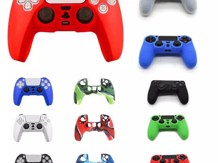Blue Silicone Protective Cover For Ps5 Controller-1915197994773385217
