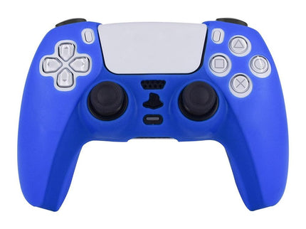 Blue Silicone Protective Cover For Ps5 Controller-1915197994773385219