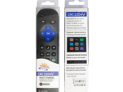 Universal Smart Tv Remote For Roku Lcd - Infrared Control-1922443428818456579