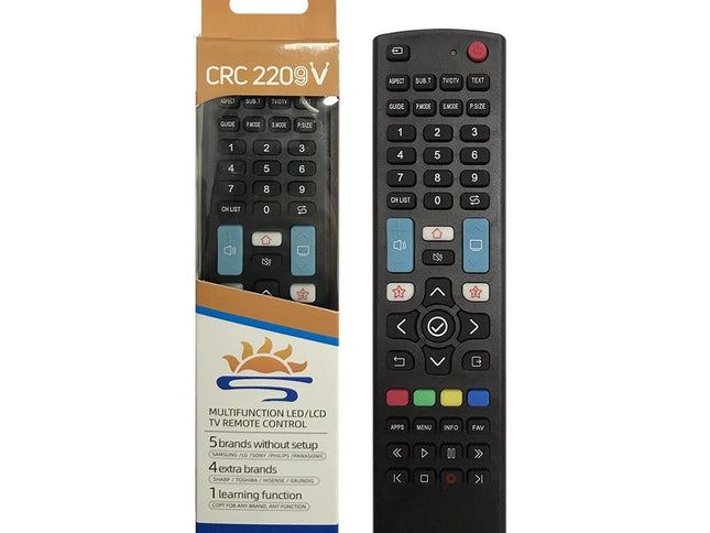 9-In-1 Smart Lcd Tv Remote Control With Infrared Universal Learning-1915197567247978497