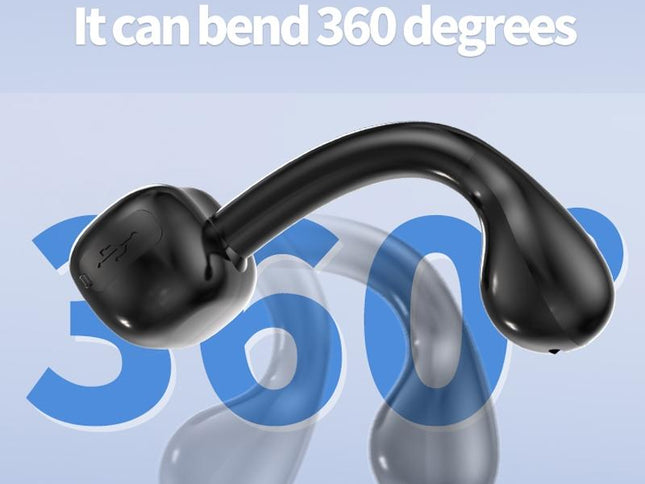 Waterproof Bluetooth Earphones With Ear Clip - M10-1915197436352139265
