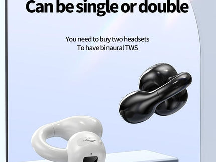 Waterproof Bluetooth Earphones With Ear Clip - M10-1915197436352139269