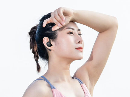 Wireless Stereo Earphones With Charging Case - Black-1915196952421732357