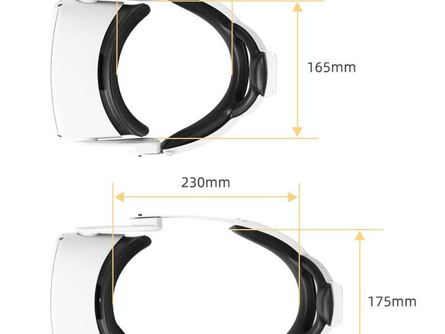 Ultimate Headband Set For Oculus Quest 2 - Comfortable & Stylish-1922443424242470913