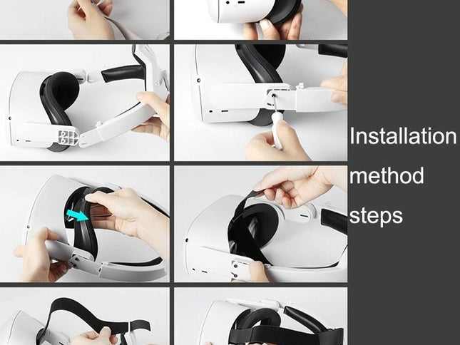 Ultimate Headband Set For Oculus Quest 2 - Comfortable & Stylish-1922443424242470914