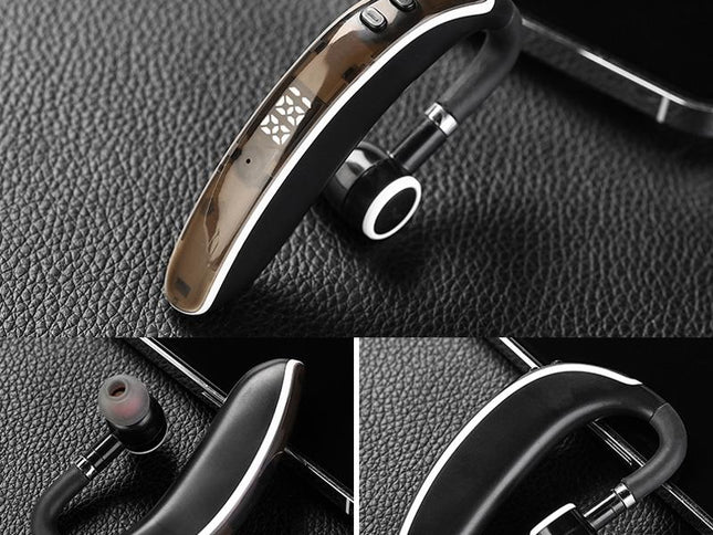 Universal Bluetooth Earphone - Single-Ear Rotating Black / White-1915196828530380801
