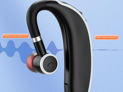 Universal Bluetooth Earphone - Single-Ear Rotating Black / White-1915196828530380809