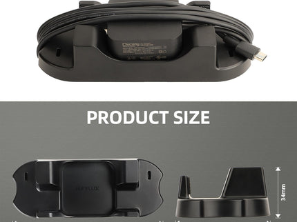 Steam Deck Console Base With Mobile Phone Bracket - Black-1915196969068924930
