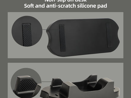 Steam Deck Console Base With Mobile Phone Bracket - Black-1915196969068924931