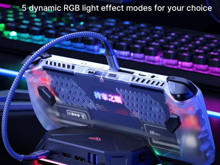 Jsaux Rgb Transparent Back Plate For Asus Rog Ally Console With Tool-1943465060303245314