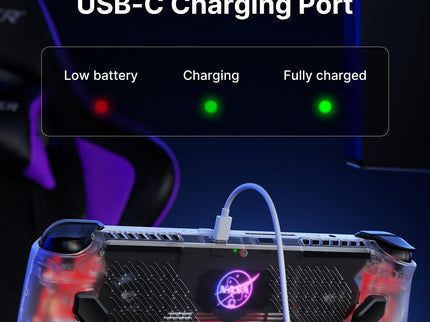 Jsaux Rgb Transparent Back Plate For Asus Rog Ally Console With Tool-1943465060303245316