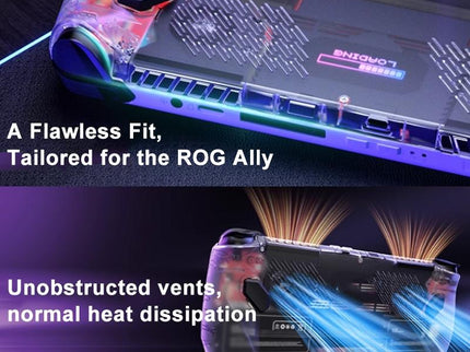 Jsaux Rgb Transparent Back Plate For Asus Rog Ally Console With Tool-1943465060303245317