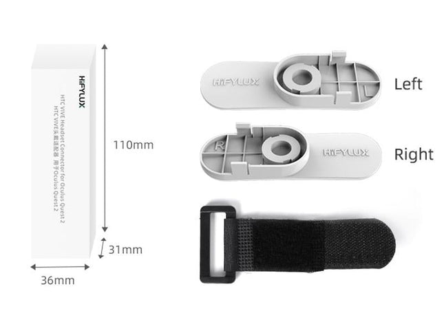 Quest 2 Headset Adapter For Oculus - Compact And Versatile-1915196827473416194